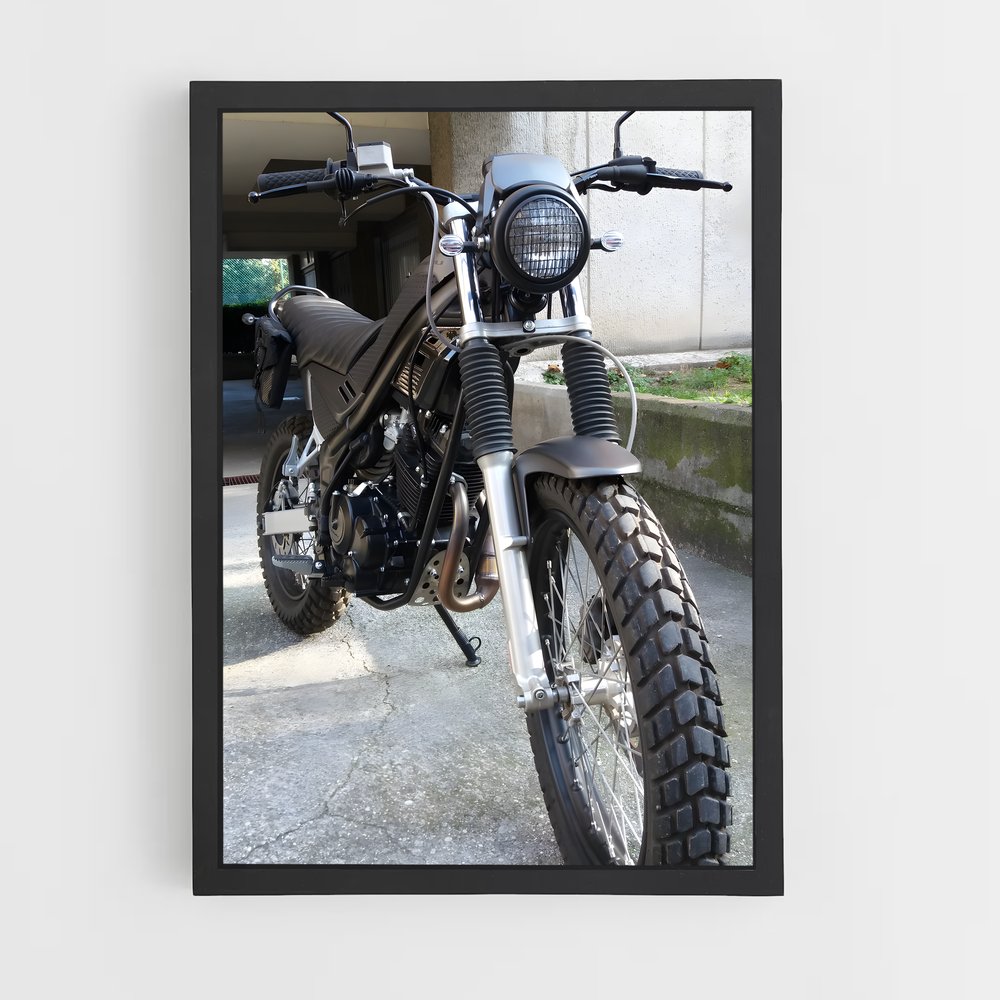Poster Moto et Architecture – affiche Beta (vue 2)